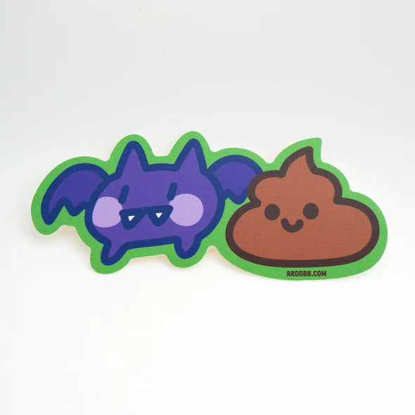 Halloween – Bat Halloween Pun Vinyl Sticker