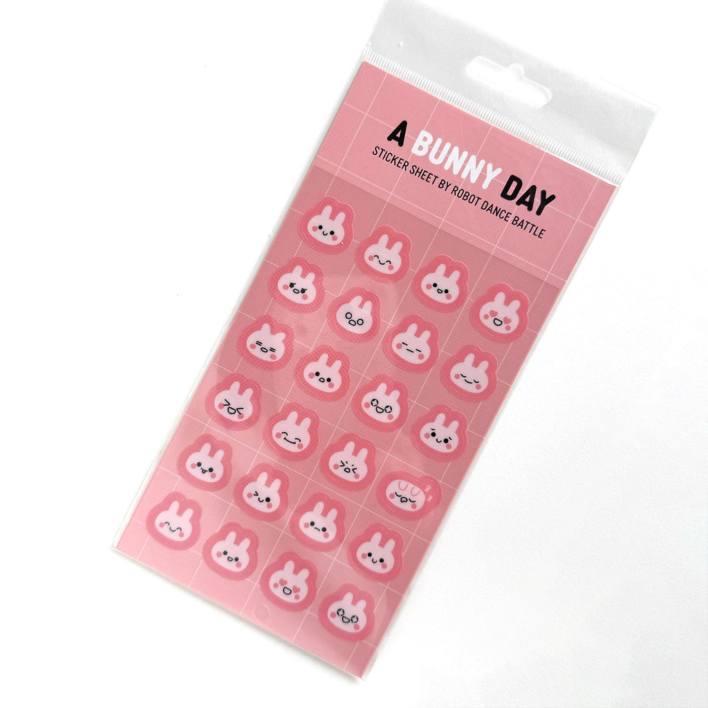 Miki The Bunny Moods Sticker Sheet