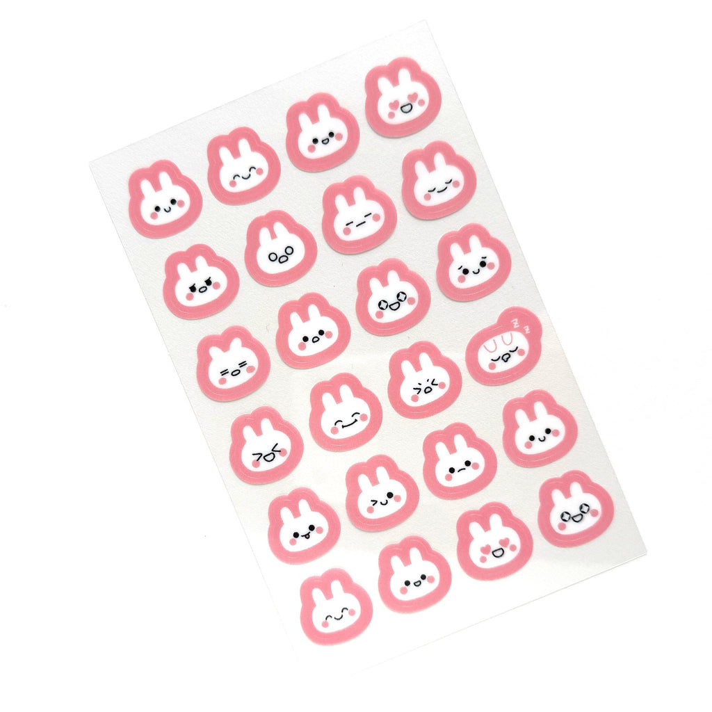 Miki The Bunny Moods Sticker Sheet