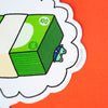 Bizness Frog Big Money Vinyl Sticker