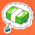 Bizness Frog Big Money Vinyl Sticker