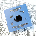 Sumi The Black Cat Enamel Pin