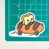 Bread Car Vinyl Sticker