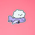 Cloud Plane Sticker