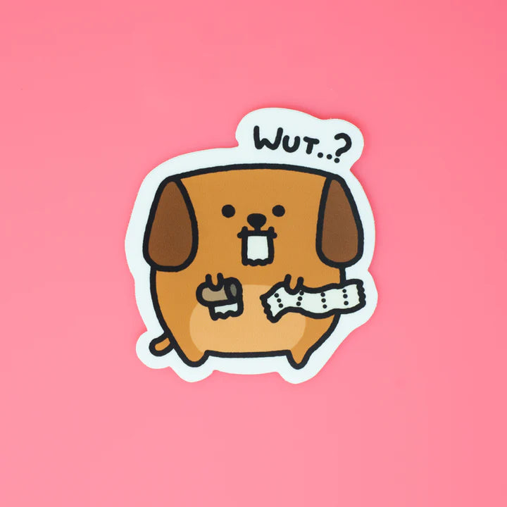 Mocha Doggo Sticker - Toilet paper
