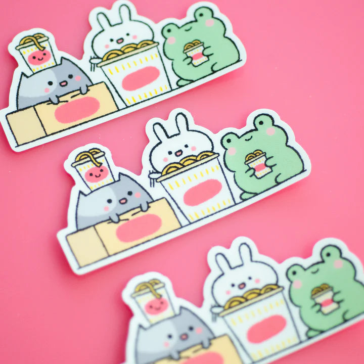 Instant Ramen Pals Sticker