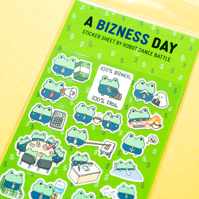 A Bizness Day Planner Sticker Sheet