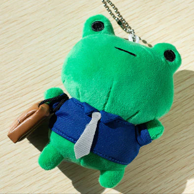 Bizness Frog Plush Keychain