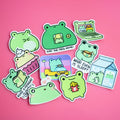 Frog Sticker 10 Pack