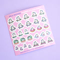 Hula Unicorn Planner Sticker Sheet