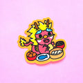 Lunar New Year Dragon Eating Sticker