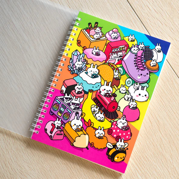 Bunny Cars Sticker Storage Book