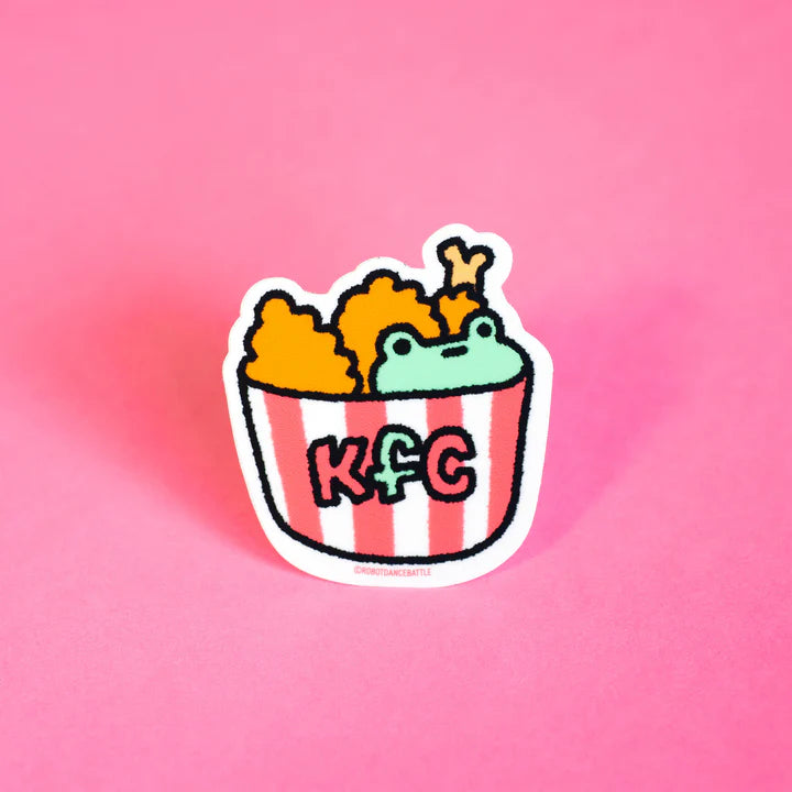 Kentucky Frog Chicken Sticker