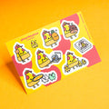 Pizza The Pizza Sticker Sheet