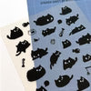 Sumi The Black Cat Sticker Sheet