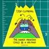 Bizness Frog Volcano Vinyl Sticker